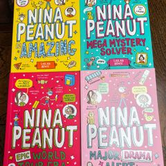Nina Peanut - 4 book series - brand new