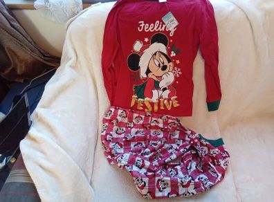 NEW  ladies Christmas disney pyjamas size 16 to 18