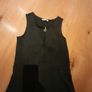 Girls grey pinafore.Age 9-10 Image 3