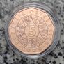 Austria 5 Euro Copper (.999) Uncirculated Coin 2025 - Narcissus - Easter coins Image 2