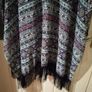 Dunne Stores, bohemian-style fringe kimono. Image 4