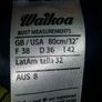 Waikoa sports long leg shorts navy/yellow swimsuit size XS UK6 EU34 Postage included Image 6