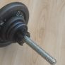 Weights barbell + weights + quick lock collars Image 4
