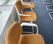 free office chairs x 6