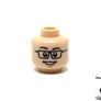 LEGO prototype Test Print Colour Flesh Head Error From LEGO Ideas CUUSOO Hayabusa Project Manager J. Kawaguchi Minifigure Set 21101 Rare And Hard To Find Image 2