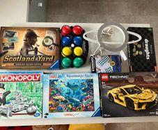 Bundle of games and toys
