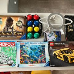 Bundle of games and toys
