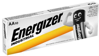 Energizer Industrial Battery LR6 AA x 10