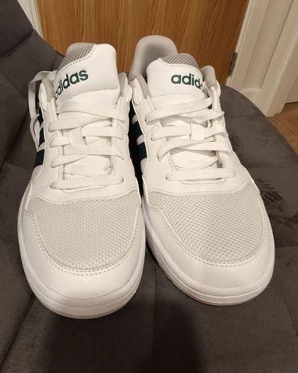 Adidas Sneakers White Green Size 40 New