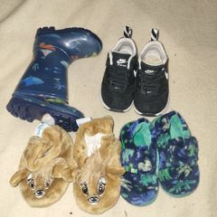 Baby boys shoes,  wellies and slippers