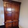 solid mahogany wardrobe Image 2