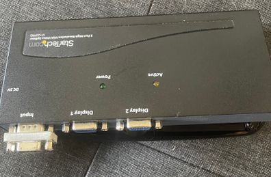Startech 2 Port High Resolution Vga Video Splitter