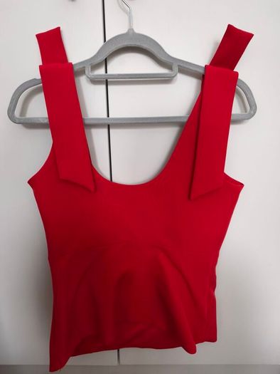 Savida red blouse S new