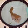 Vintage Double-Sided Suzhou  Silk table Screen in original box Image 2