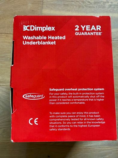 Dimplex King Washable Heated Under Blanket