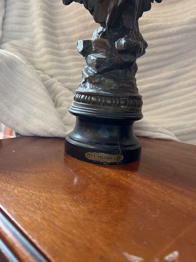 Spelter figurines