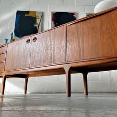 sideboard mid century vintage retro teak danish