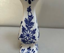 Hand painted Delft bluecolour mini vase