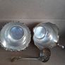 Vintage Silverplated Sugar & Creamer Set Image 6