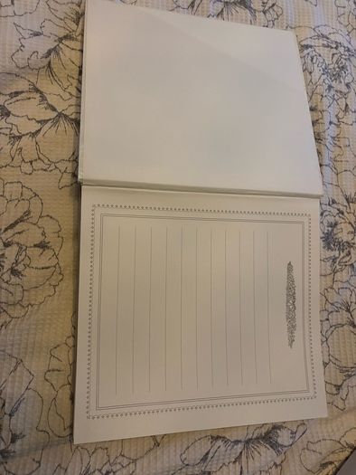 Leather Wedding Album including gift box