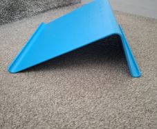 Blue laptop support