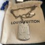 Louis Vuitton Monogram Rocket Pendant Locket Necklace Silver Image 2