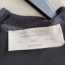 Zara black ribbed dress Image 6