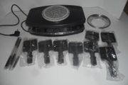 raclette grill with natural stone