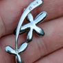925 silver Flower pendant set Image 9