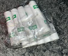 19 rolls of mini printer adhesive paper