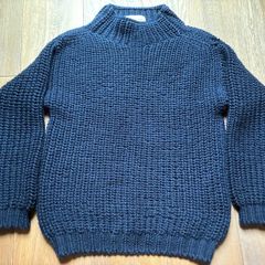 Aran Jumper Navy