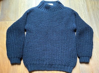Aran Jumper Navy