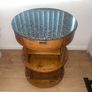 Kitchen island on wheels marble top Image 2