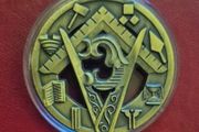 Masonic commerative coin.