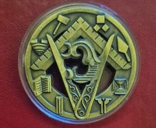 Masonic commerative coin.