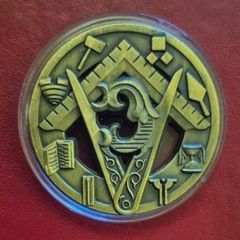 Masonic commerative coin.