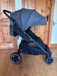 Zummi Zip Stroller Black/Grey