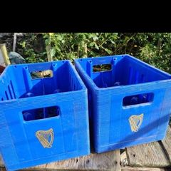 Guinness beer crates