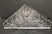 Crystal napkin holder