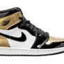 Nike Air Jordan 1 Nrg Gold Toe Uk 11/us 12 Deadstock Image 10
