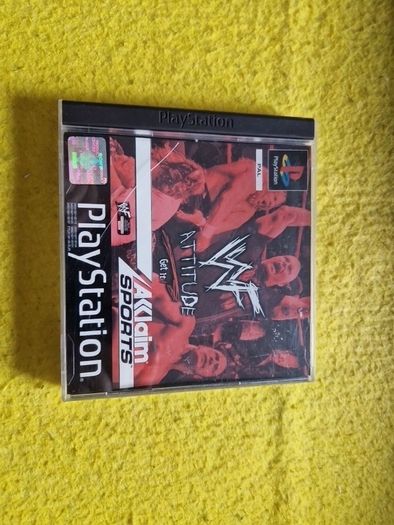 WF Attitude Wrestling PlayStation1 Ps1 PlayStation2 Ps2 games Original
