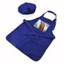 Personalised Apron and Chef Hat - Kids Baking Set - Blue Image 3
