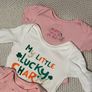 9 baby bodysuits 0-3 monts Image 4