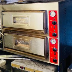 Professional Pizza Oven Double Deck 8 pizza 12" in one go. 3 phase electric.
