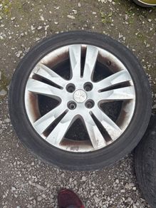 Peugeot  alloys 17 inch
