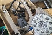 gsxr750 swingarm and rear wheel