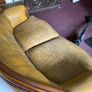 Antique style leather sofa Image 4