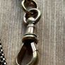 Antique longuard chain, muff chain necklace Image 3