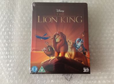 Lion King 3D Limited Edition Steelbook Disney