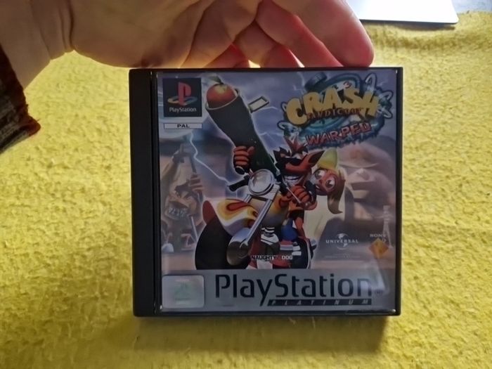 Crash Bandicoot 3 Warpped PlayStation1 Ps1 PlayStation2 Ps2 Games Original